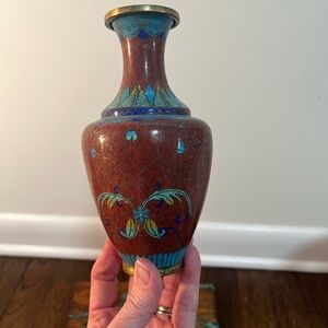 Antique Chinese Cloissonne Vase